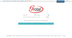 Desktop Screenshot of grotal.com