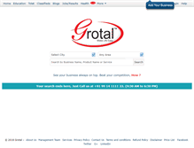 Tablet Screenshot of grotal.com